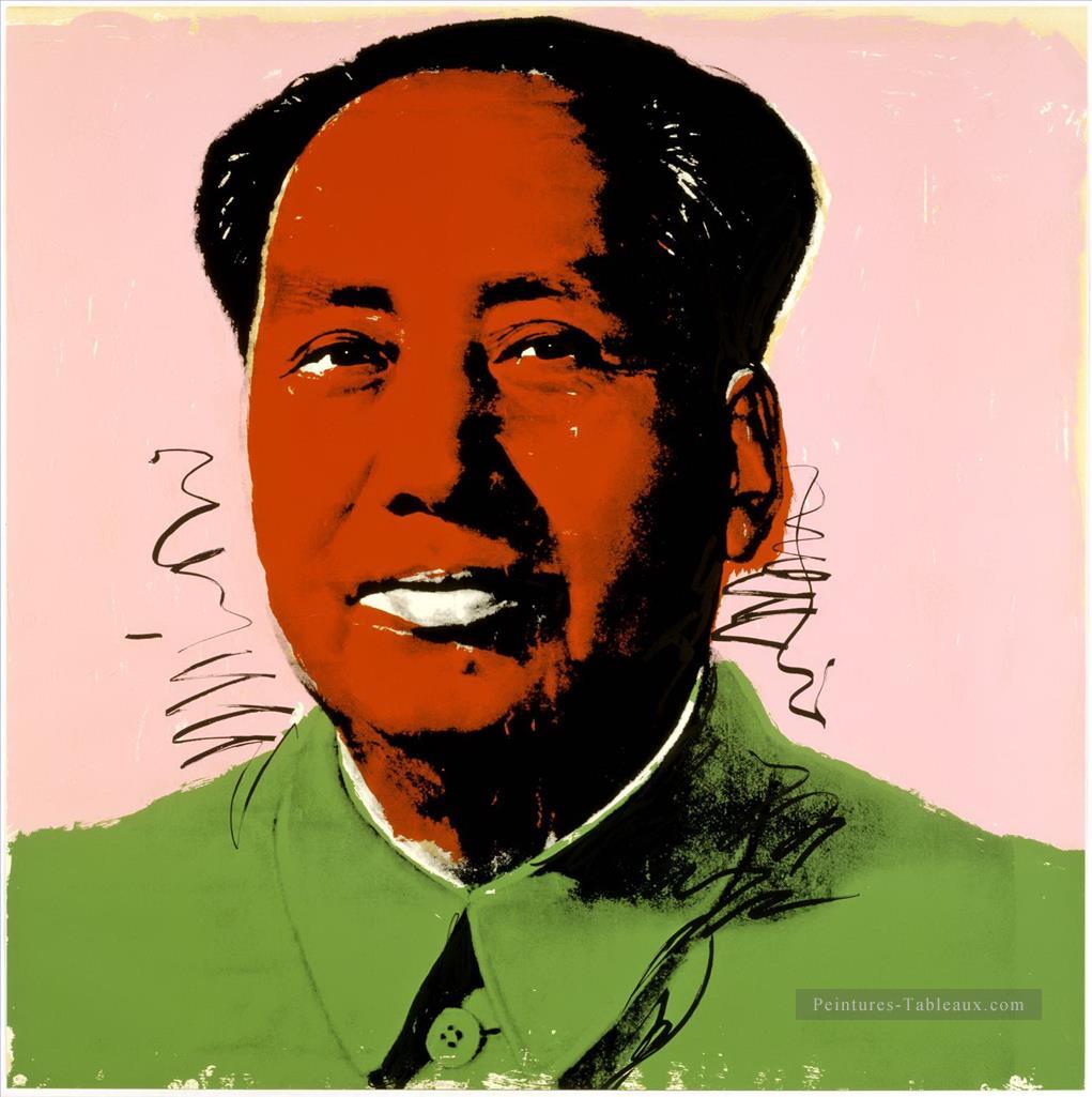 Mao Zedong 8 Andy Warhol Peintures à l'huile